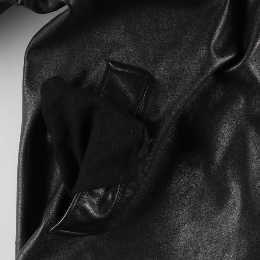 BANANA REPUBLIC（バナナリパブリック） 古着 レザーカーコート メンズ