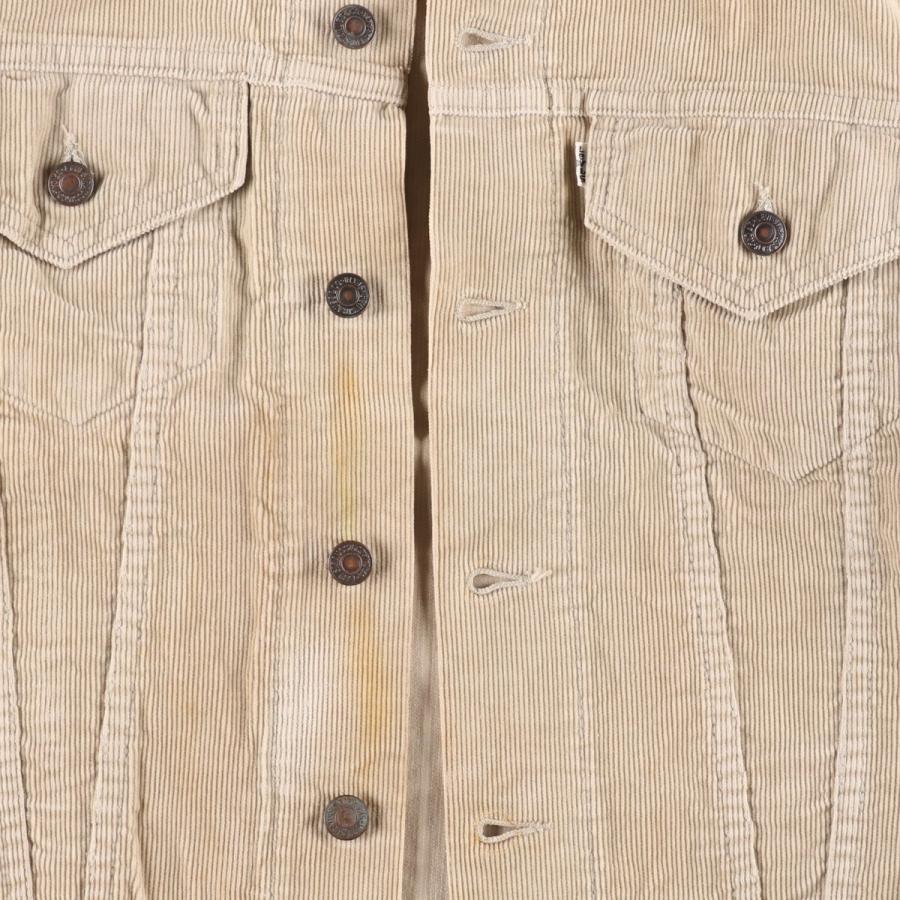 Levi's（リーバイス） 古着 70年代 トラッカータイプ コーデュロイ