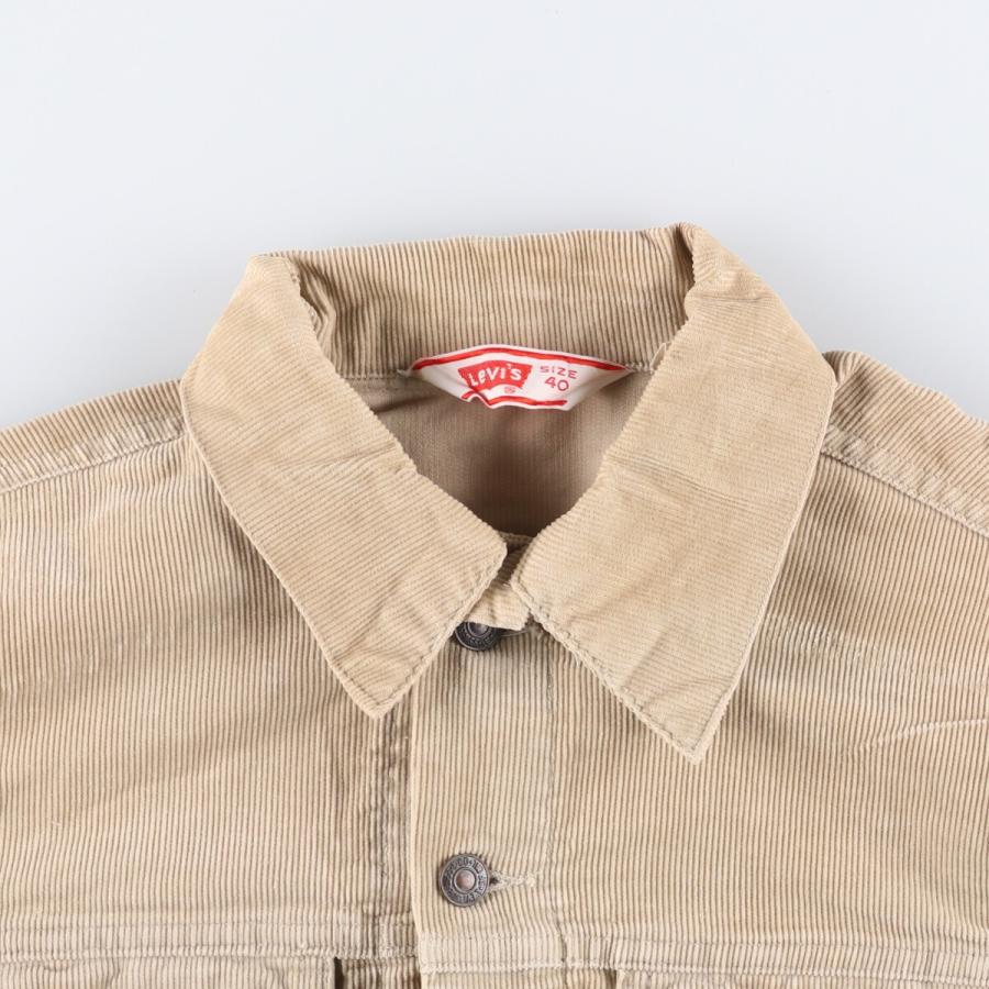 Levi's（リーバイス） 古着 70年代 トラッカータイプ コーデュロイ