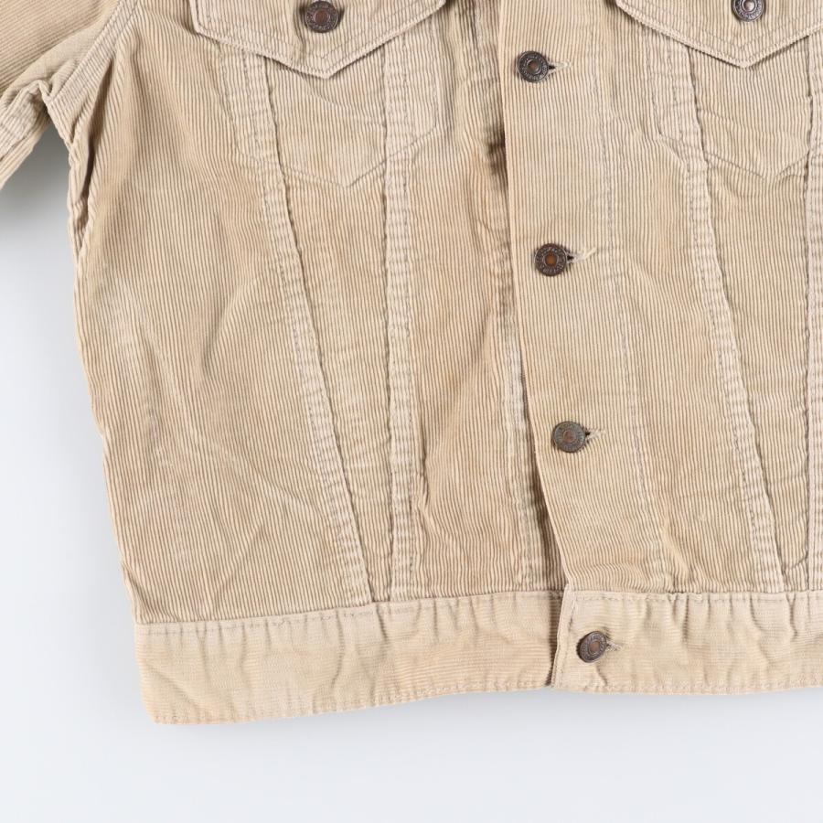 Levi's（リーバイス） 古着 70年代 トラッカータイプ コーデュロイ