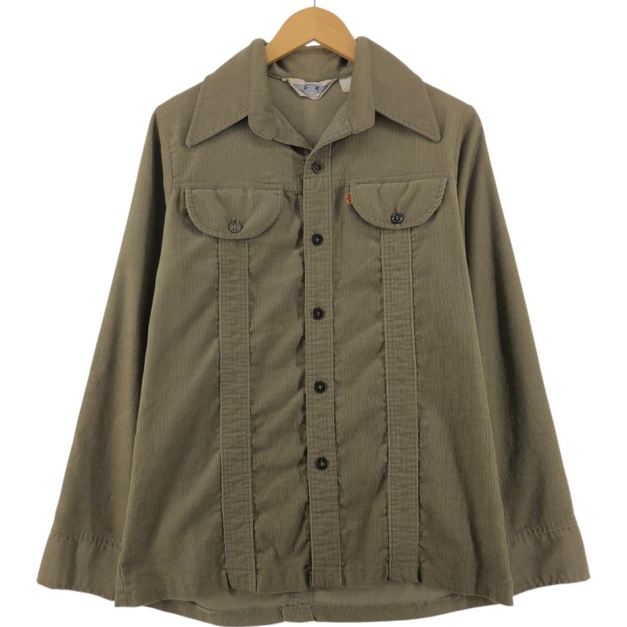 ※J【古着】70年代Levi's Panatela コーデュロイ Levi's（リーバイス） 古着 70年代 Levi's PANATELA パナテラ 長袖