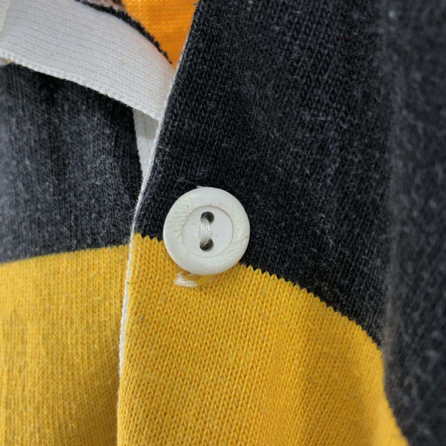 古着 90年代 カンタベリー CANTERBURY ボーダー柄 長袖 ラガー