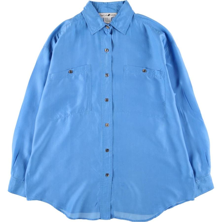 古着 JONATHAN MARTIN 長袖 シルクシャツ レディースM相当 /eaa525721 古着 JONATHAN MARTIN 長袖 シルクシャツ レディースM相当