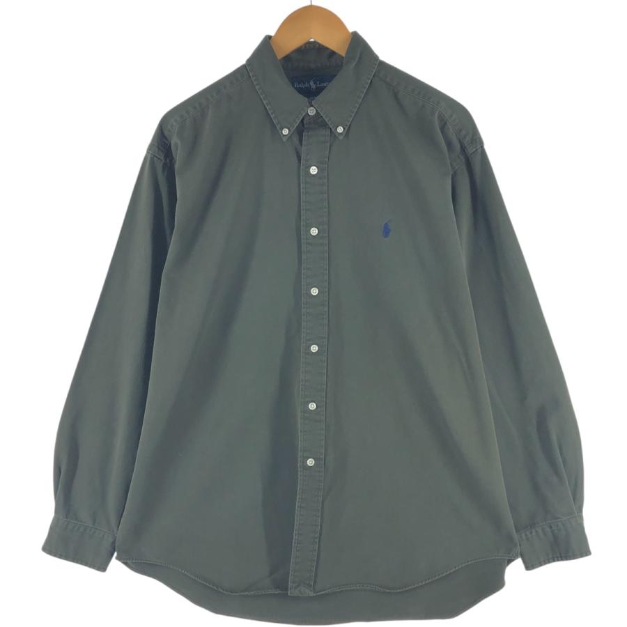 Ralph Lauren BLAKE ラルフローレン　ボタンダウンシャツ XL 90s ラルフローレン BLAKE ボタンダウン チェック柄 長袖シャツ