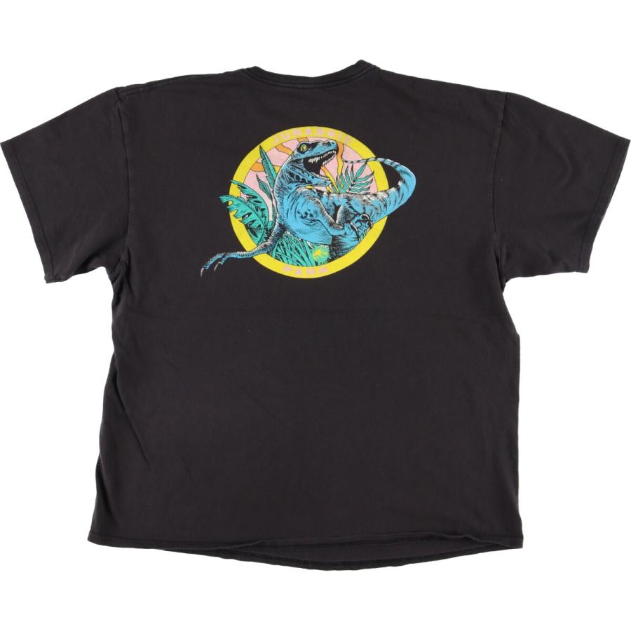 映画　ジュラシックワールド 古着　Tシャツ 恐竜　XL GU ジュラシック・ワールド Tシャツ 110 - メルカリ