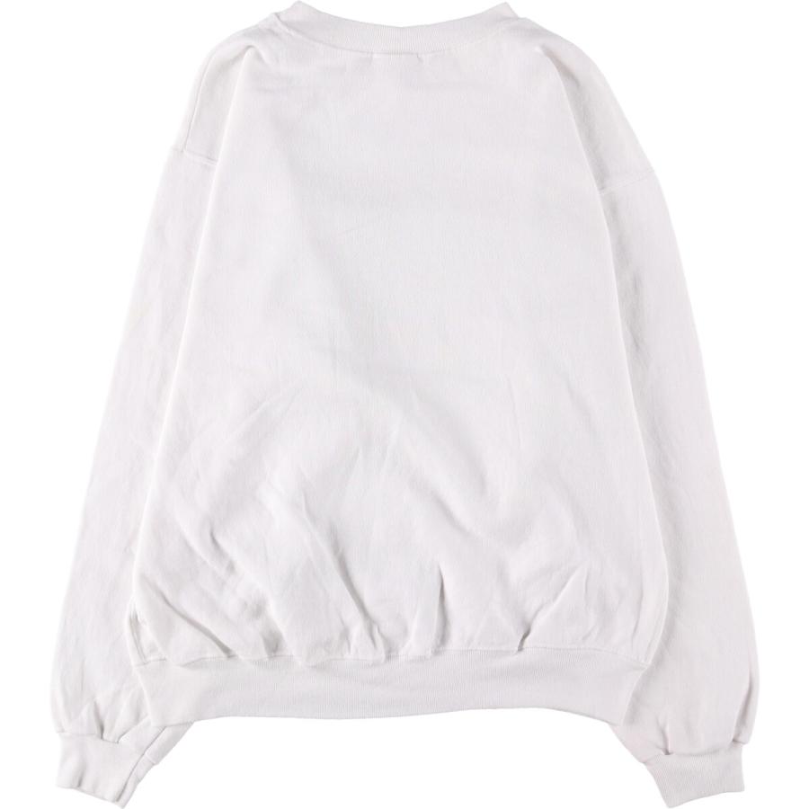 Hanes - 古着 80年代 ヘインズ Hanes POLY-COTTON 青タグ MICKEY MOUSE ミッキーマウス キャラクタースウェットシャツ トレーナー USA製 レディースXL相当 ヴィンテージ /eaa526775 Hanes（ヘインズ） 古着 80年代 青タグ ミッキーマウス キャラクター