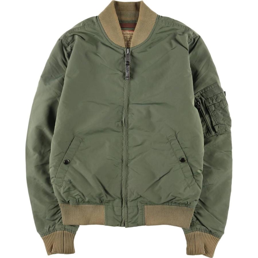 古着 民間品 アルファ ALPHA MA-1タイプ ミリタリー フライト