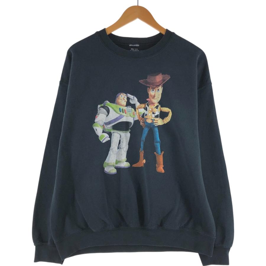 【入手困難】OLD Disney VINTAGE トイストーリー スウェット 90's Disney ToyStory2 Sweat Shirt Made in USA/L 90年代