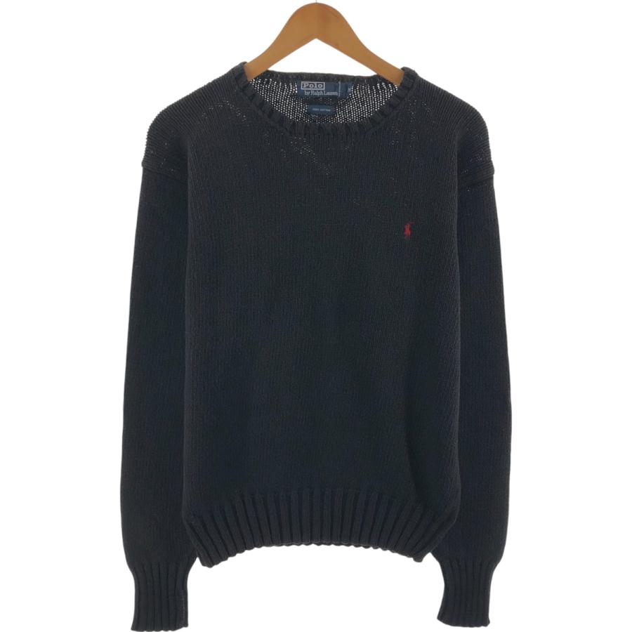 古着 ラルフローレン Ralph Lauren POLO by コットンニットセーター
