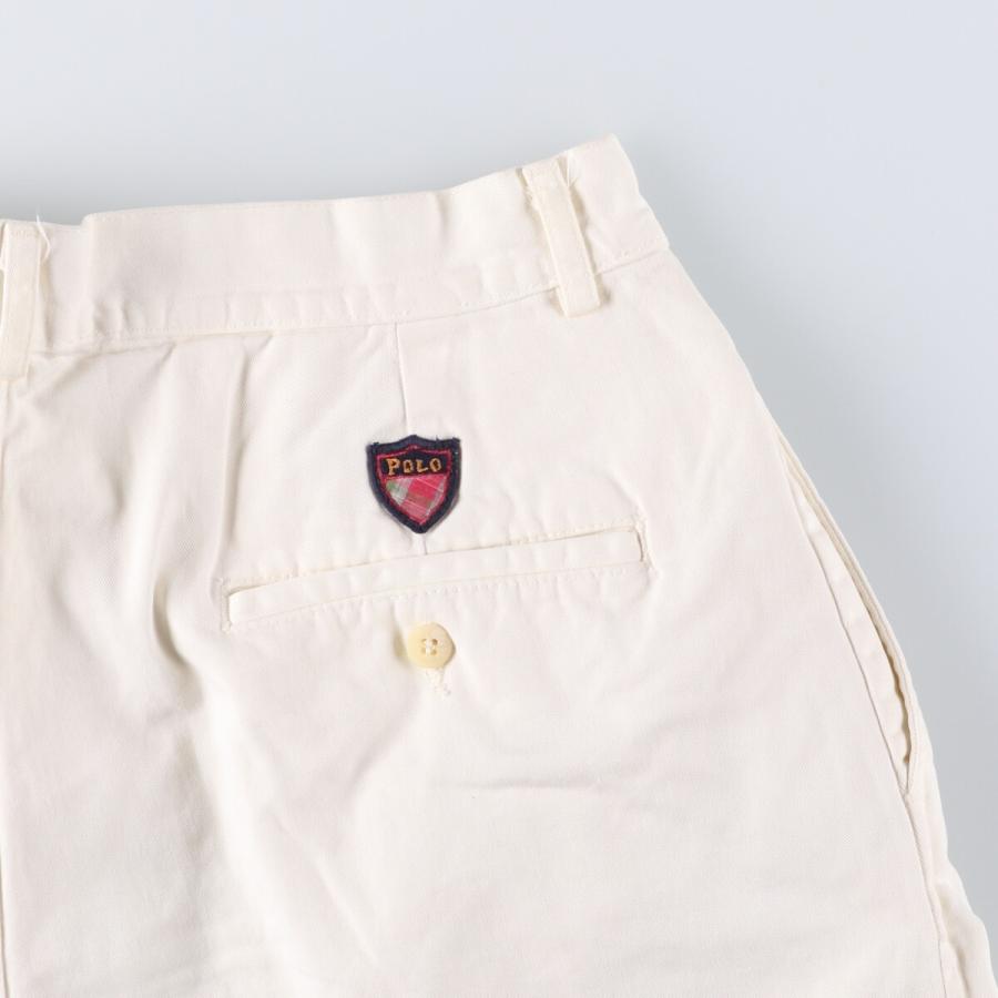 古着 90年代 ラルフローレン POLO by Ralph Lauren ツータック チノ