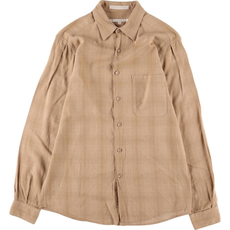 00s PERRY ELLIS ペリーエリス チェック 長袖 シャツ 古着 【公式通販】