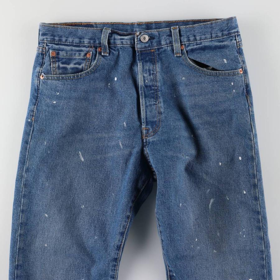 Levi's（リーバイス） 古着 Levi's 501 '93 ペイント ストレートデニム