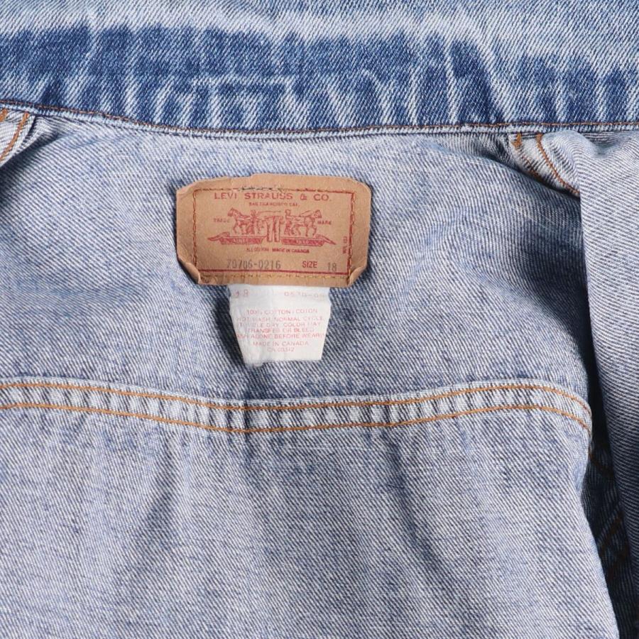 Levi's 古着 80年代 リーバイス 70706-0216 デニムジャケット G