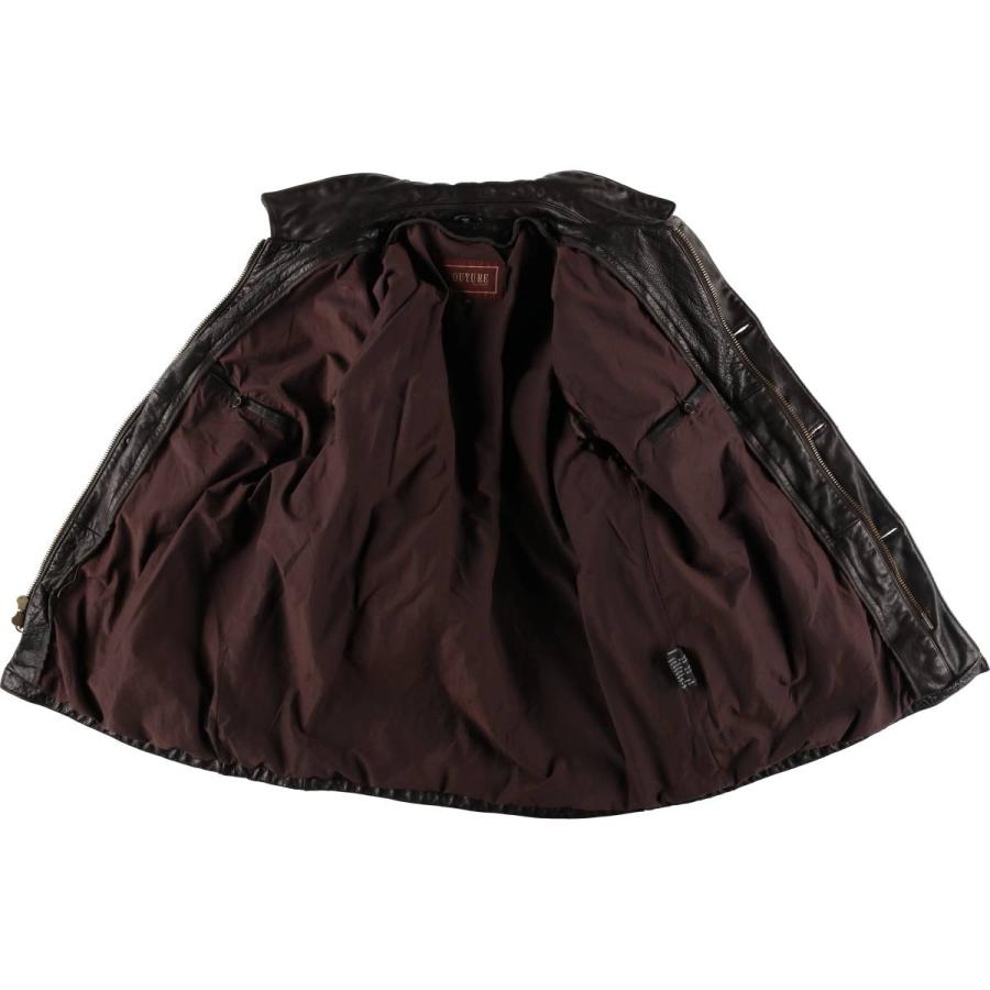 古着 COUTURE BY J.PARK レザーカーコート メンズXL相当 /eaa528400  