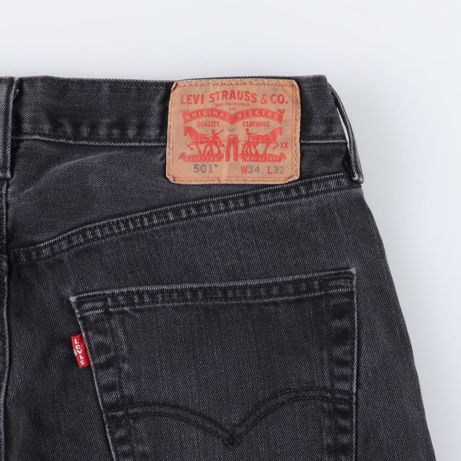 Levi's（リーバイス） 古着 Levi's 501 ブラックデニム ストレート