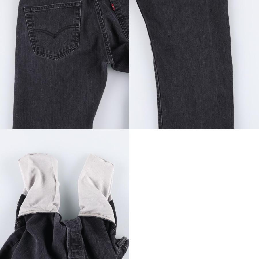 古着 リーバイス Levi's 501 ブラックデニム ストレートデニムパンツ メンズw33相当/eaa528513 Levi's（リーバイス） 古着 Levi's 501 ブラックデニム ストレート