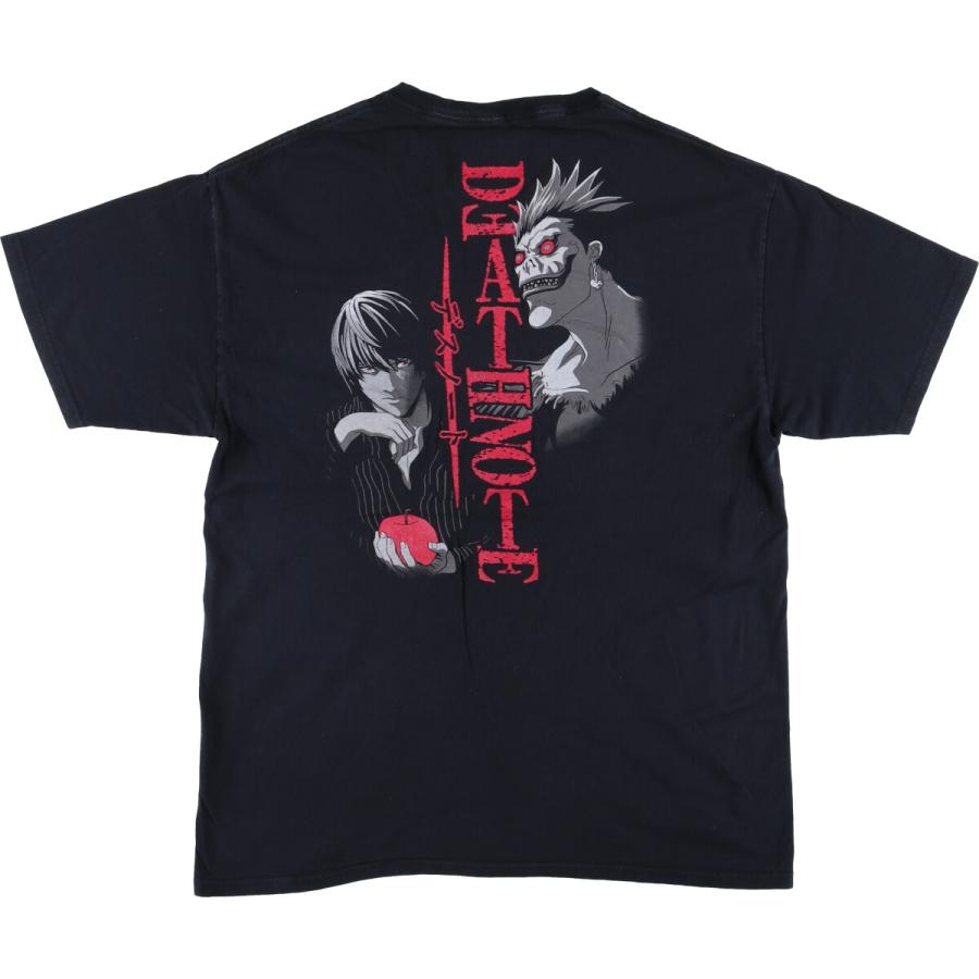 “DEATHNOTE デスノート　アニメTシャツ デスノート Tシャツ 2©X 黒 アニメT death note 海外公式