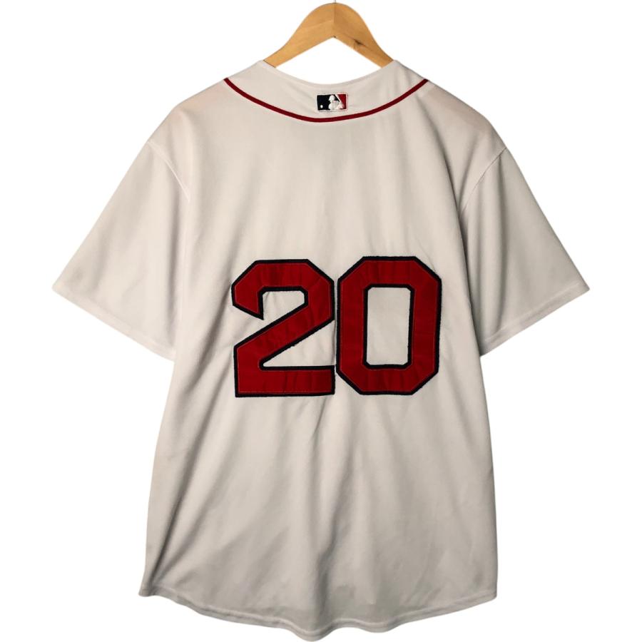 古着 majestic MLB BOSTON REDSOX ボストンレッドソックス メッシュ