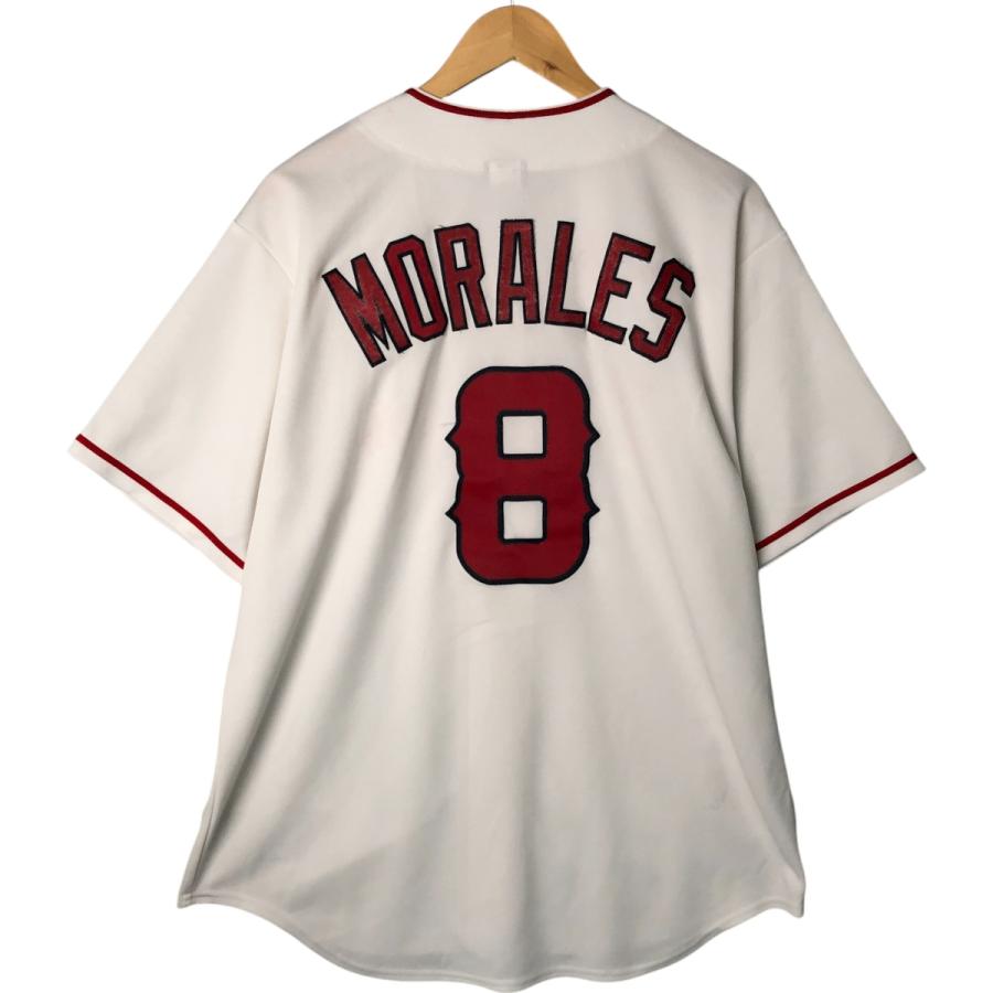 MLB オフィシャル Majestic レッズ ベースボール シャツ M Majestic