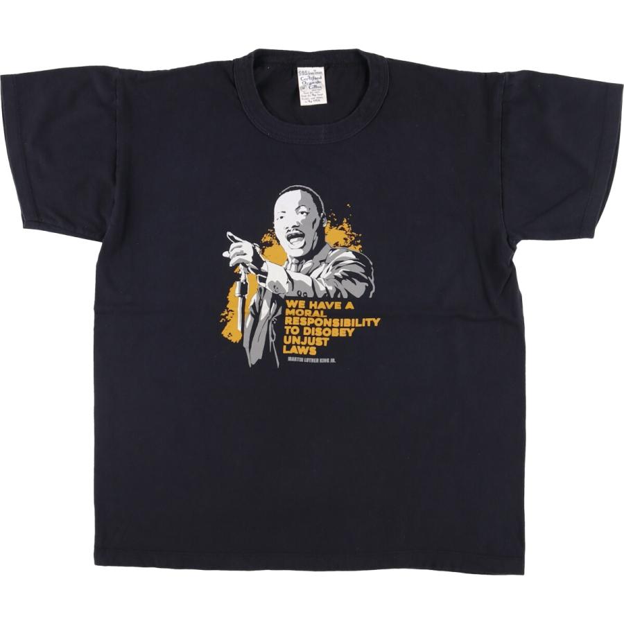 古着 ~00年代 SOS FROM TEXAS MARTIN KING キング牧師 偉人Tシャツ USA