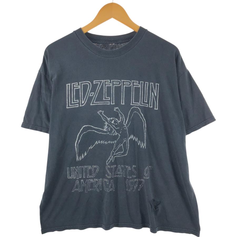 古着 LED ZEPPELIN レッドツェッペリン バンドTシャツ バンT メンズXL