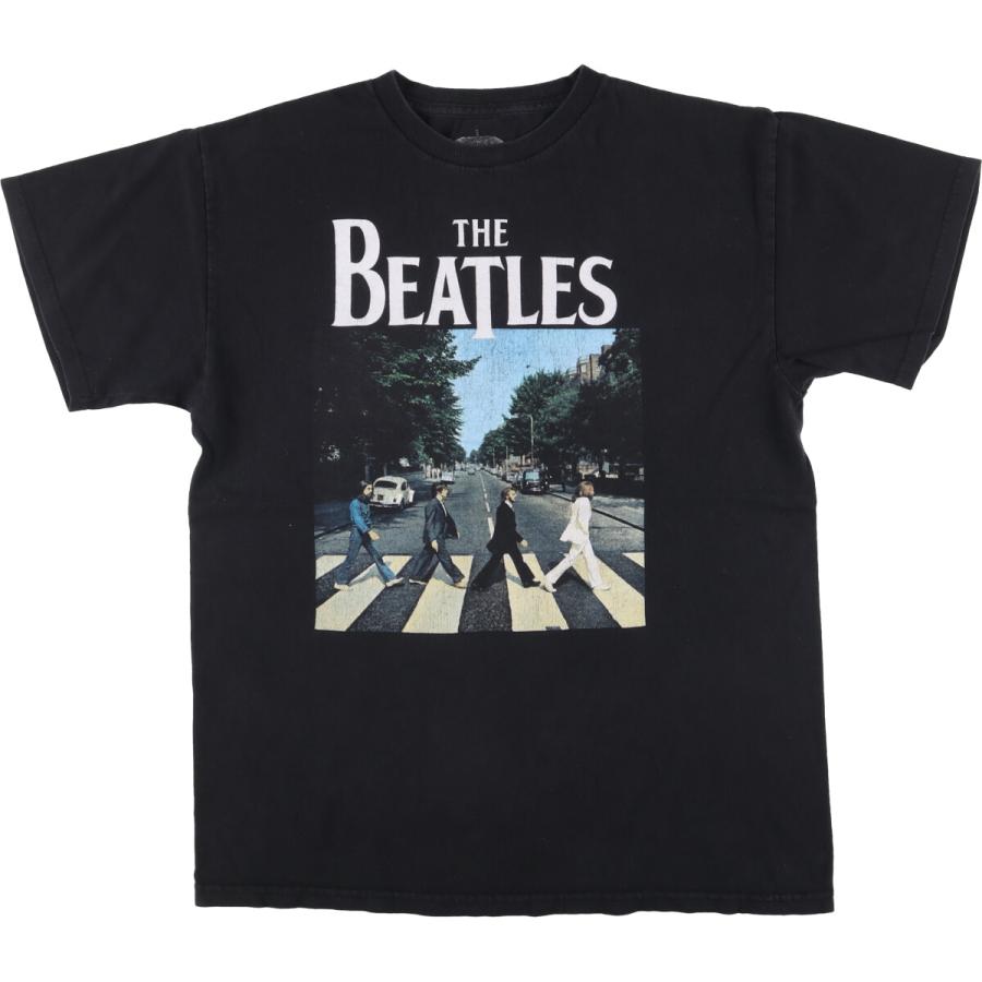 ビートルズ　Tシャツ 古着 THE BEATLES ビートルズ バンドTシャツ バンT メンズM相当