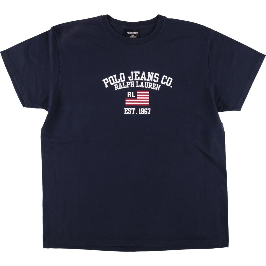 古着 ラルフローレン Ralph Lauren POLO JEANS COMPANY 半袖 ロゴT