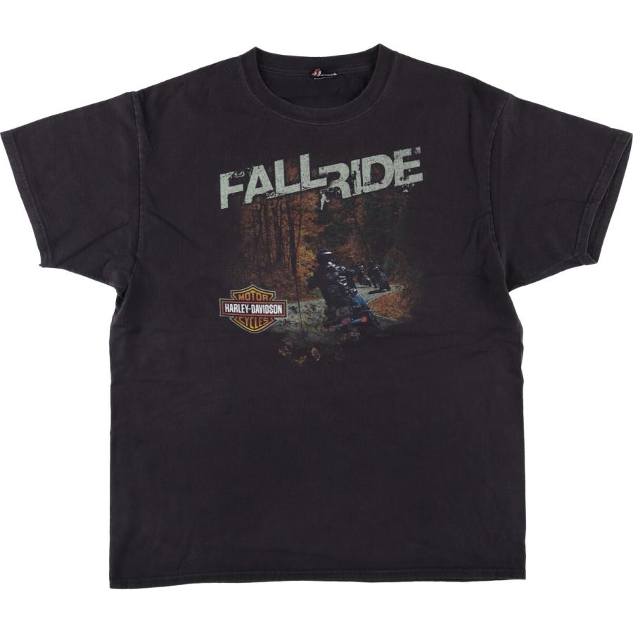 古着 ハーレーダビッドソン Harley-Davidson モーターサイクル バイクT  