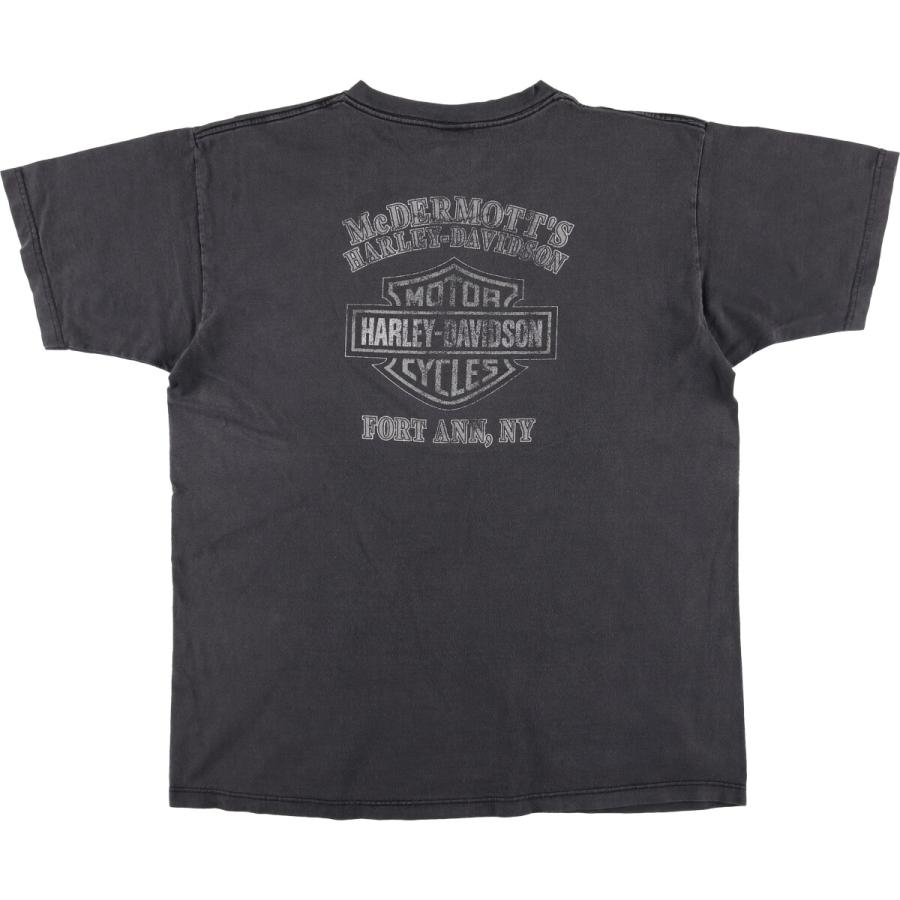 Harley-Davidson Tシャツ USA製 古着 ハーレーダビッドソン Harley-Davidson モーターサイクル バイクT