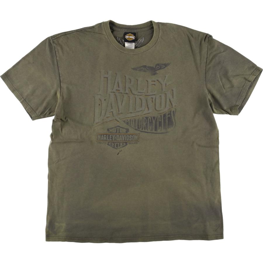 古着 ハーレーダビッドソン Harley-Davidson モーターサイクル バイクT  