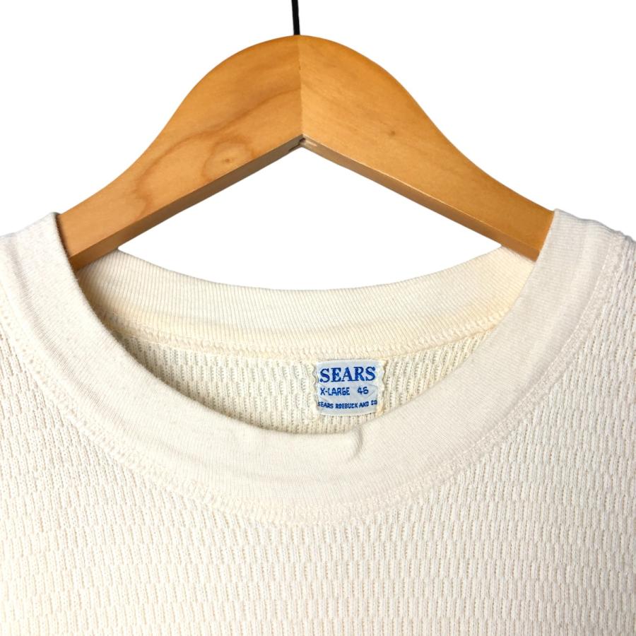 古着 60年代 シアーズ SEARS サーマルロンT ハニカム メンズXL相当 