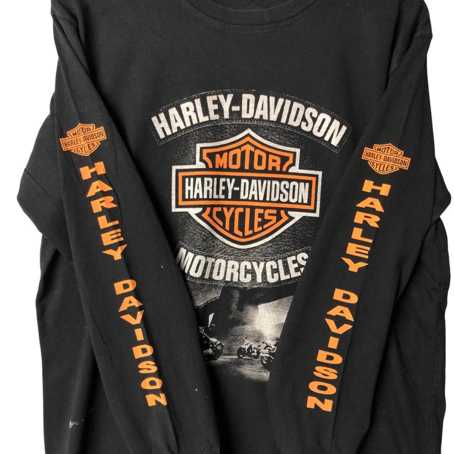 Harley-Davidson ロンT 古着 ハーレーダビッドソン Harley-Davidson モーターサイクル