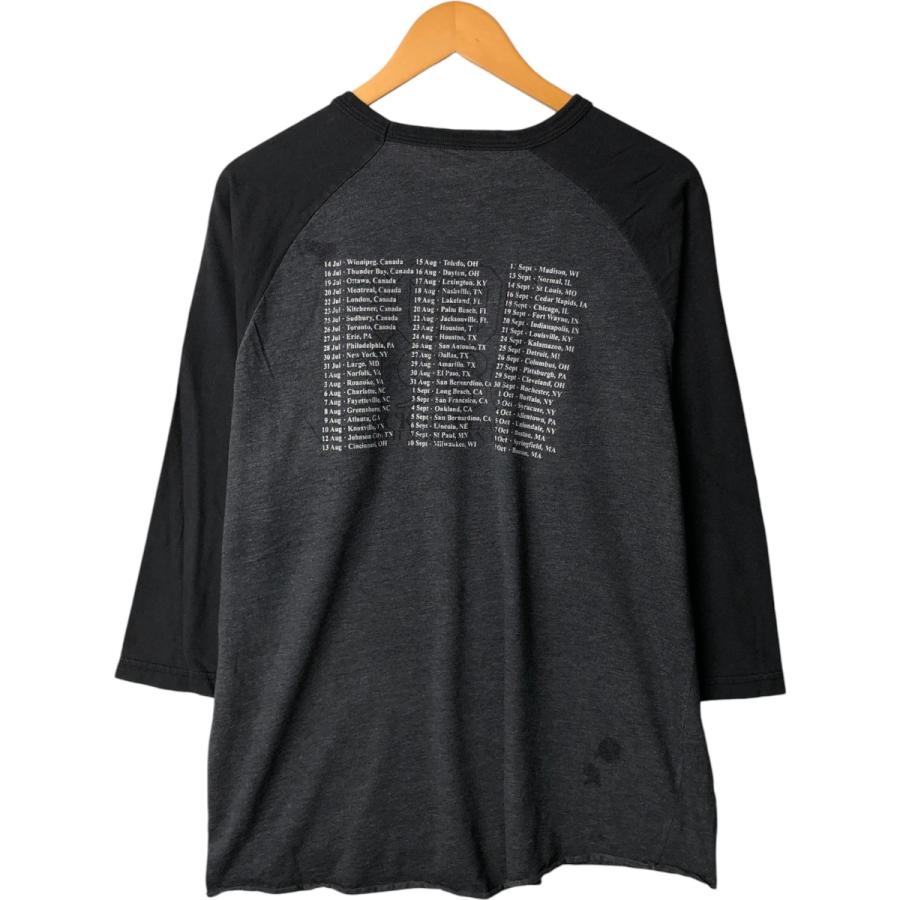 古着 AC/DC エーシーディーシー ラグラン バンドTシャツ バンT