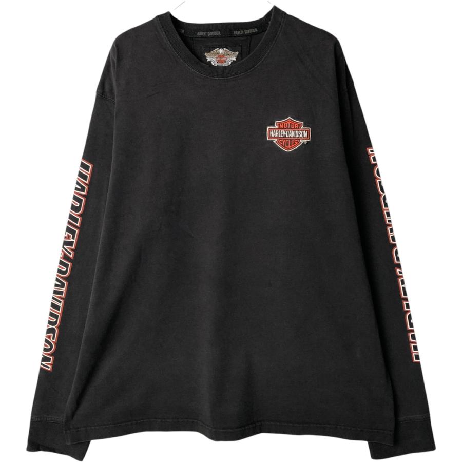 Harley-Davidson ハーレーダビッドソン chain ロンT 楽天市場】古着 ハーレーダビッドソン Harley-Davidson ロングT