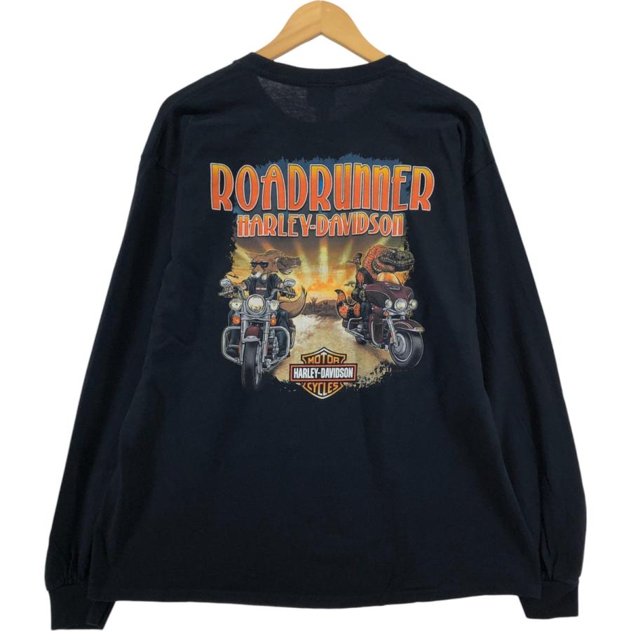 希少美品！！【HARLEY-DAVIDSON ハーレーダビッドソン】ロンT XL 古着 ハーレーダビッドソン Harley-Davidson ロングTシャツ ロン