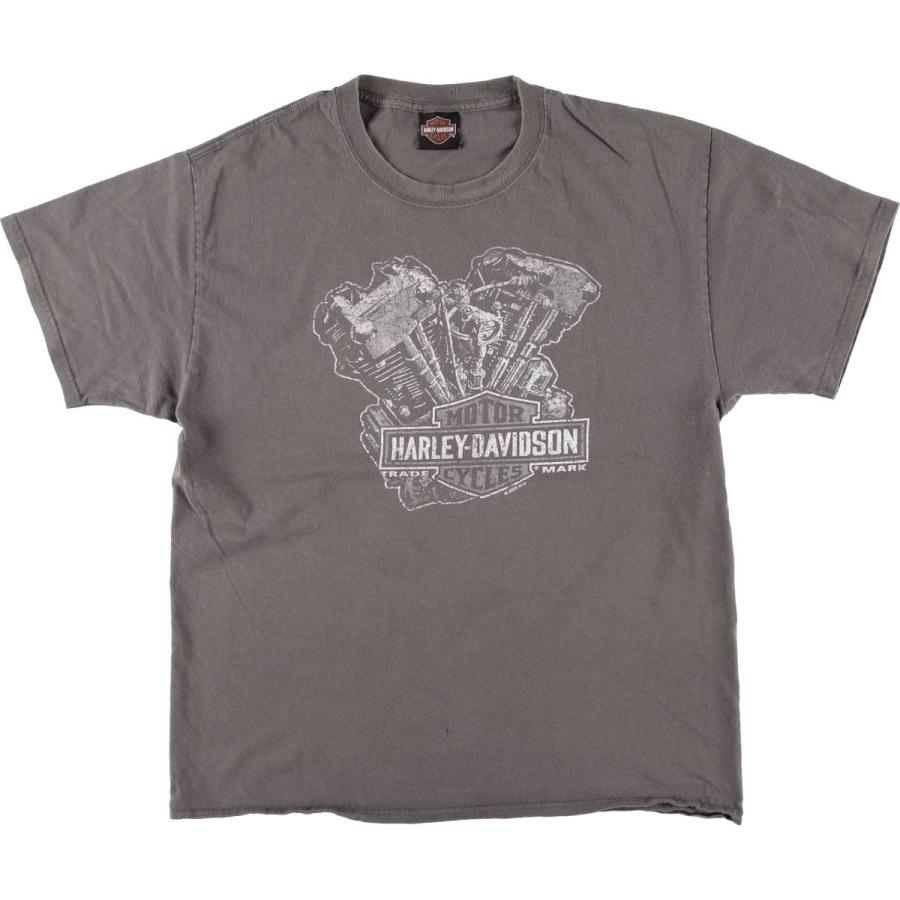 古着 ハーレーダビッドソン Harley-Davidson モーターサイクル バイクT  