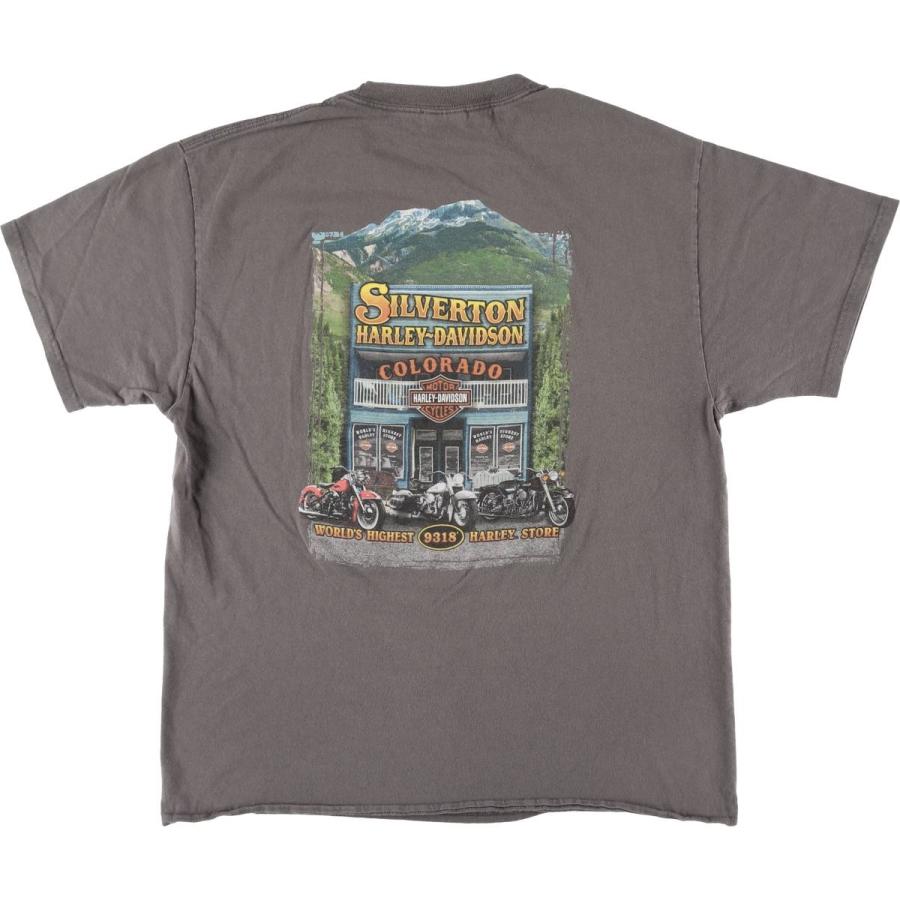 古着 ハーレーダビッドソン Harley-Davidson モーターサイクル バイクT  