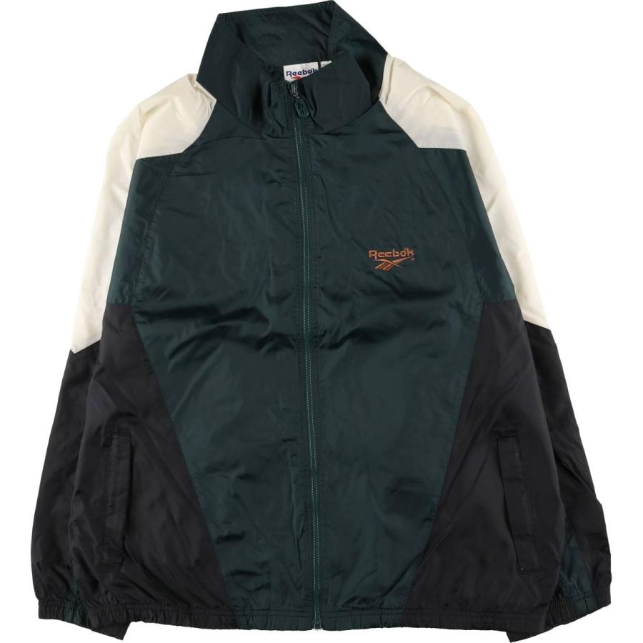 Reebok ナイロンジャケット Reebok Men's Infinity Performance Full Zip Woven Jacket with Hood