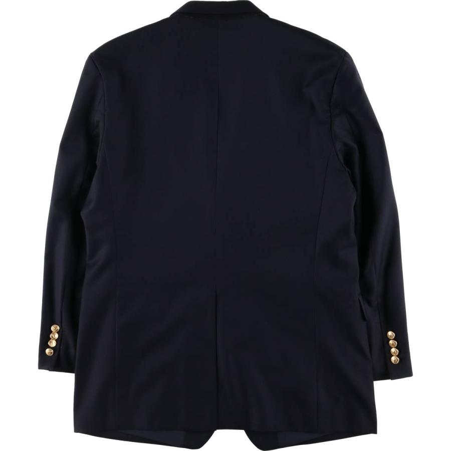 古着 ラルフローレン Ralph Lauren LAUREN ローレン 紺ブレザー