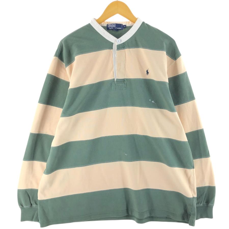 古着 ラルフローレン Ralph Lauren POLO by ボーダー柄 長袖