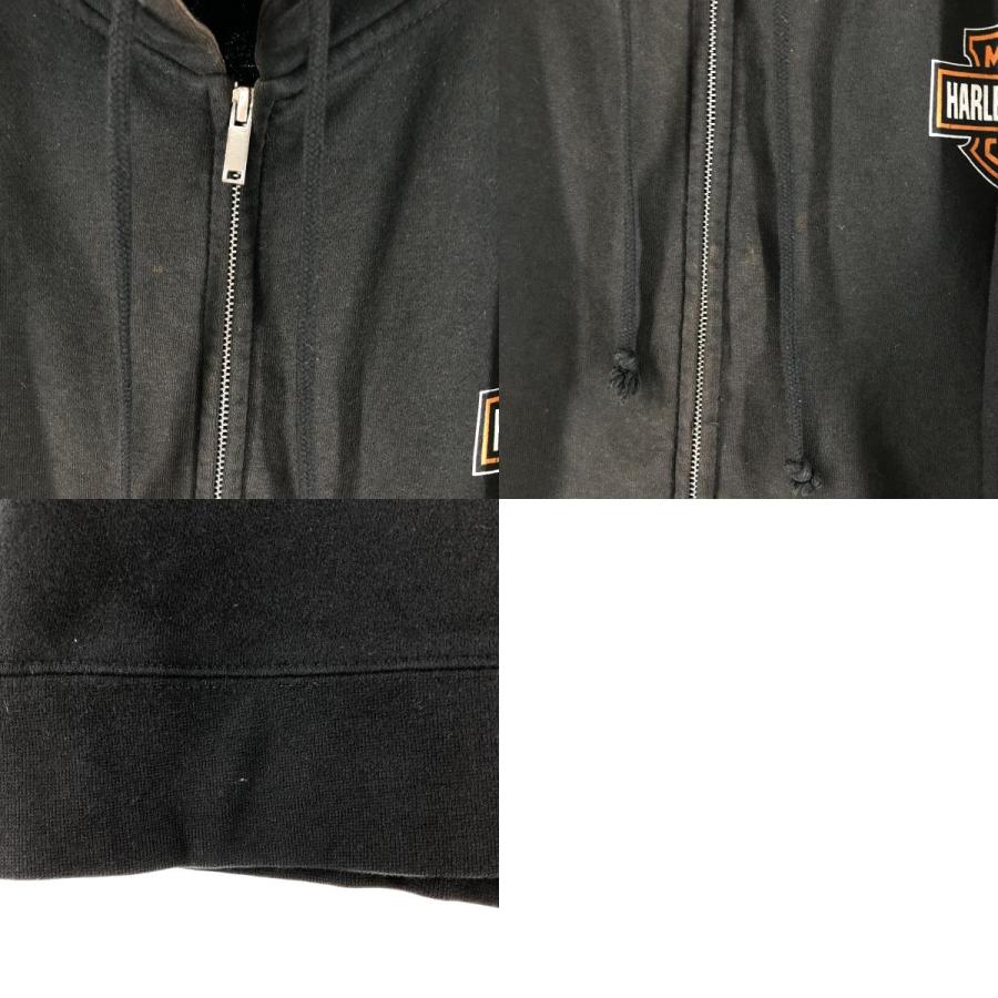 古着 ハーレーダビッドソン Harley-Davidson スウェットフルジップ