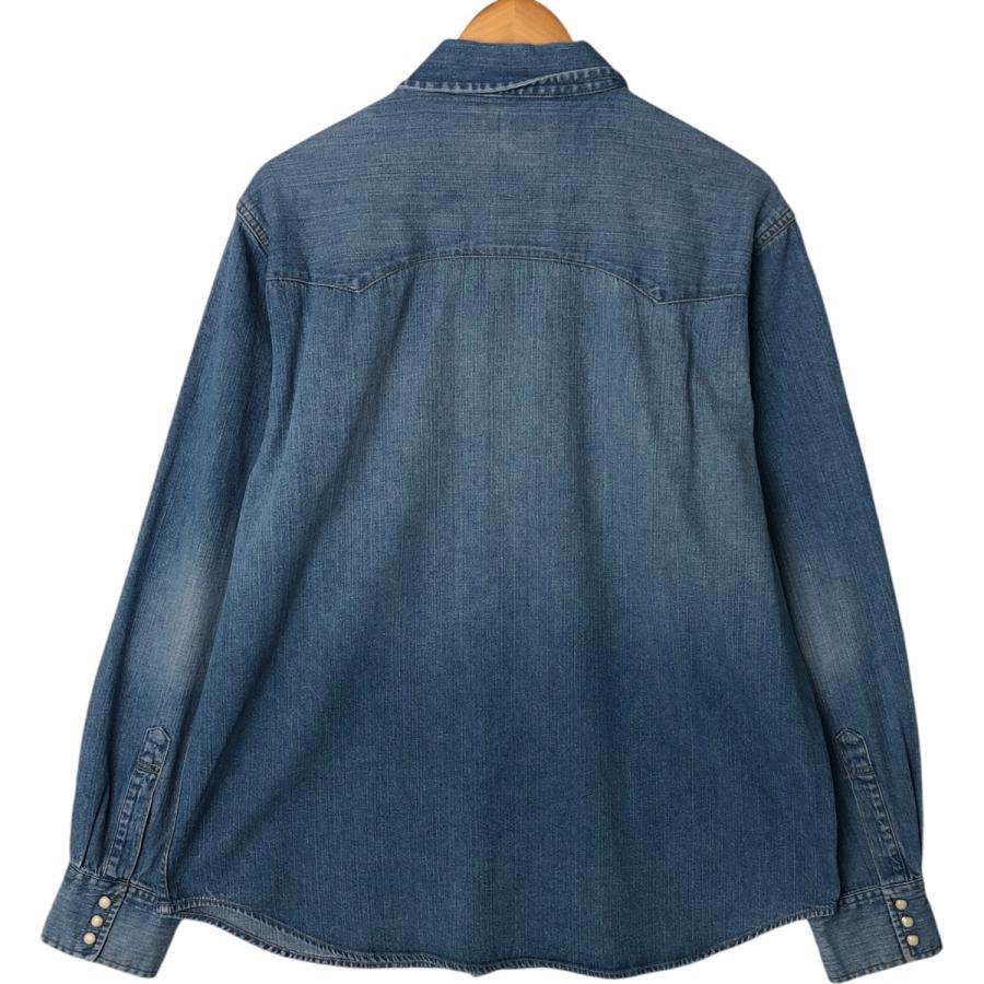 Levi's（リーバイス） 古着 90~00年代 長袖 デニム ウエスタンシャツ