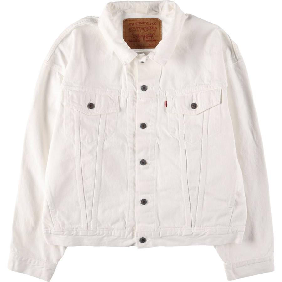 Levi's 古着 90年代 リーバイス 70598-0251 デカパッチ ホワイト