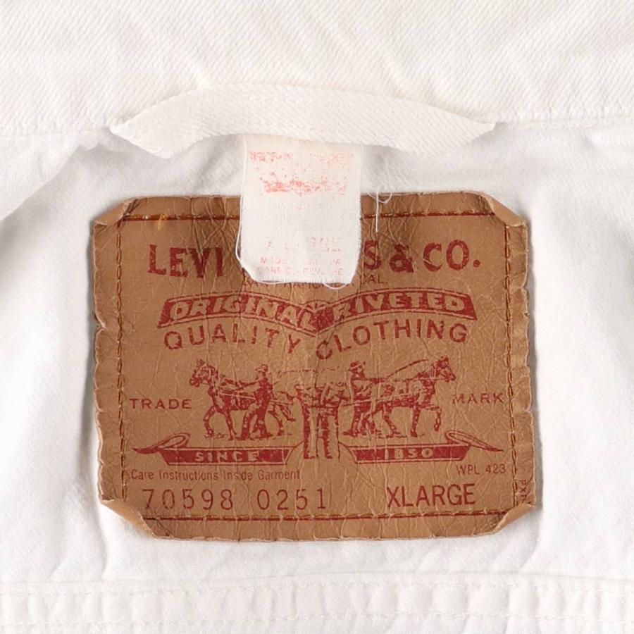 Levi's（リーバイス） 古着 90年代 Levi's 70598-0251 デカパッチ