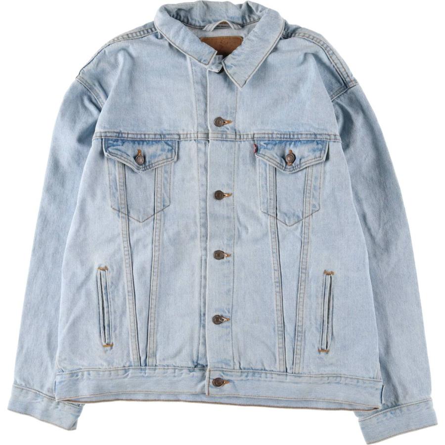 90's リーバイス Gジャン 70507-4834 M（実寸L位）USA製 綿 Levi's 古着 90年代 リーバイス 70507-4834 デニムジャケット G