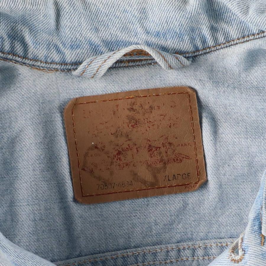 Levi's 70507-4834 USA製 90s デニムジャケット Gジャン USA製 90s Levi's 70507-4834 Denim Jacket 青 XL Levis