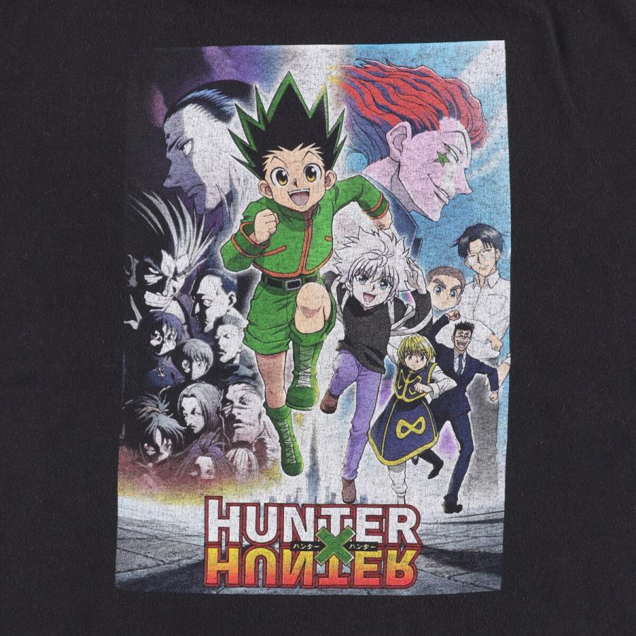 古着 HUNTER ハンターハンター アニメ キャラクタープリントTシャツ
