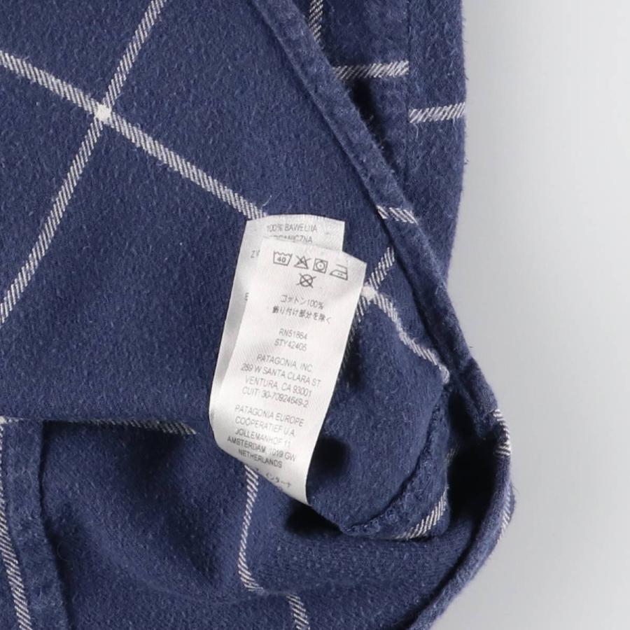 古着 パタゴニア Patagonia フィヨルドフランネルシャツ 42405FA22 長袖 フランネルチェックシャツ レディースM相当/eaa532016 patagonia（パタゴニア） 古着 フィヨルドフランネルシャツ 42405FA22
