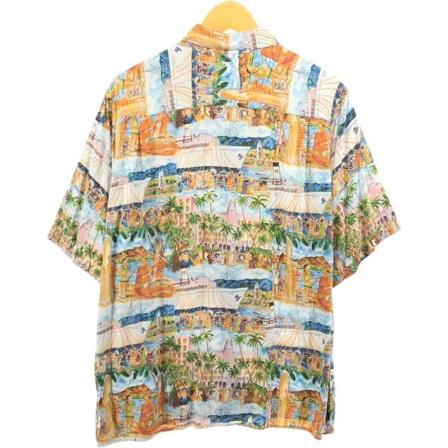 reyn spooner（レインスプーナー） 古着 総柄 レーヨン ハワイアン