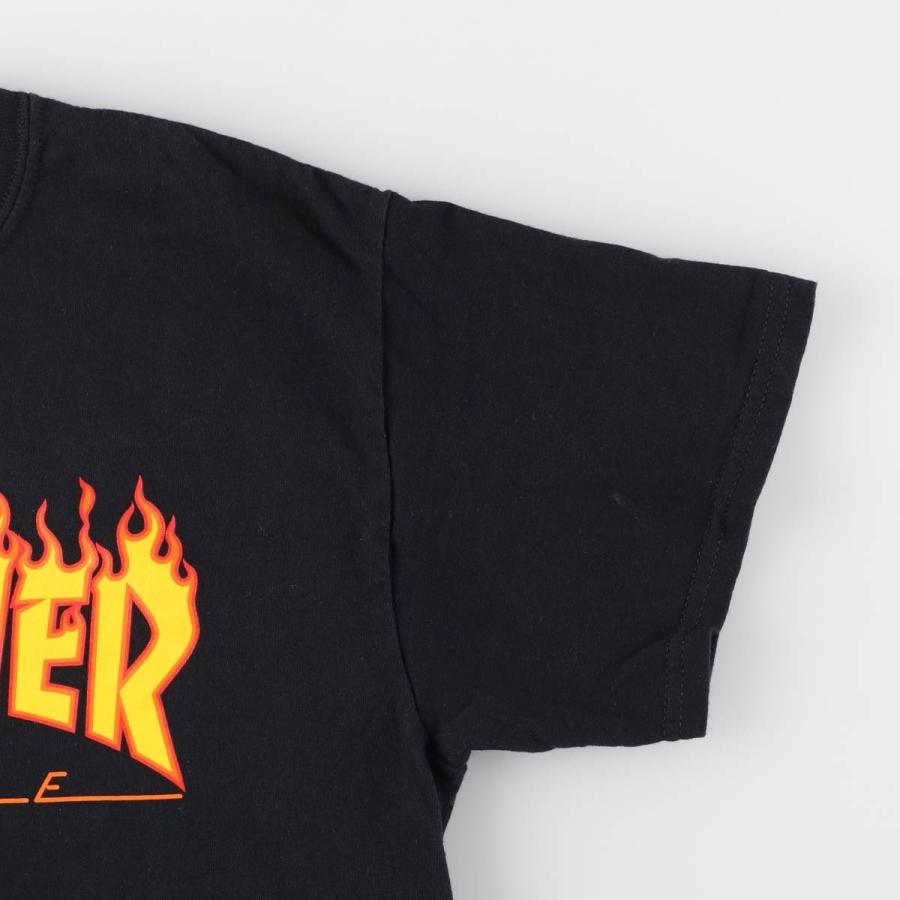 THRASHER - 古着 スラッシャー THRASHER ロゴプリントTシャツ レディースM相当 /eaa532270 THRASHER 古着 スラッシャー ロゴプリントTシャツ レディースM